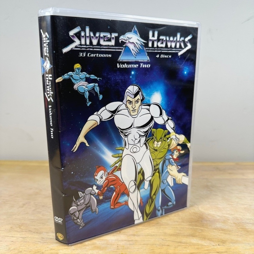 Silver Hawks Season‎ 1 Volume 2 4-Disc DVD Episode 33-65 Earl Hammond Animated